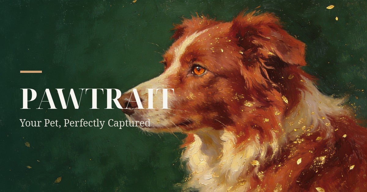 PAWTRAIT — Custom Pet Art & Accessories | Your Pet, Perfectly Captured