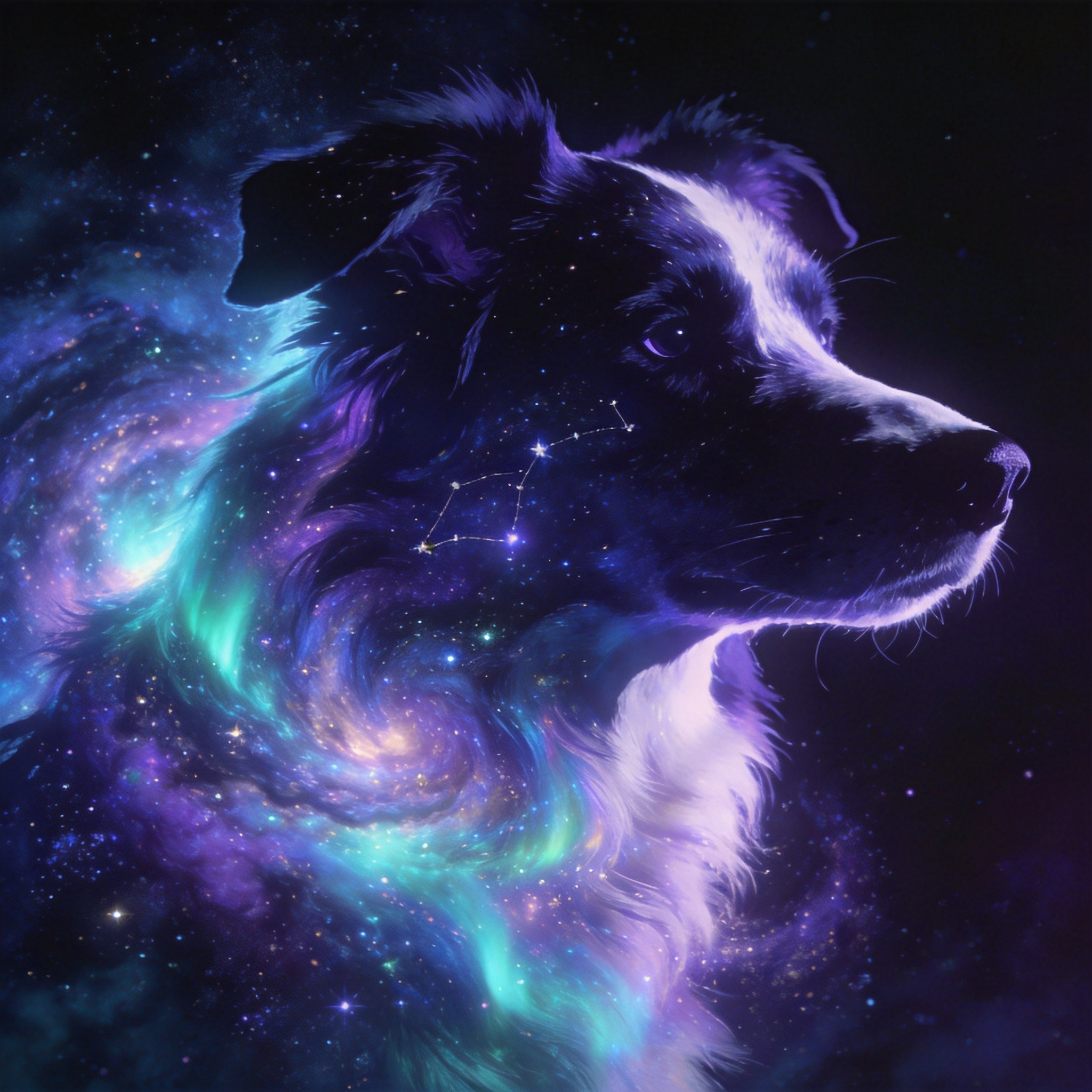 Cosmic Galaxy art style