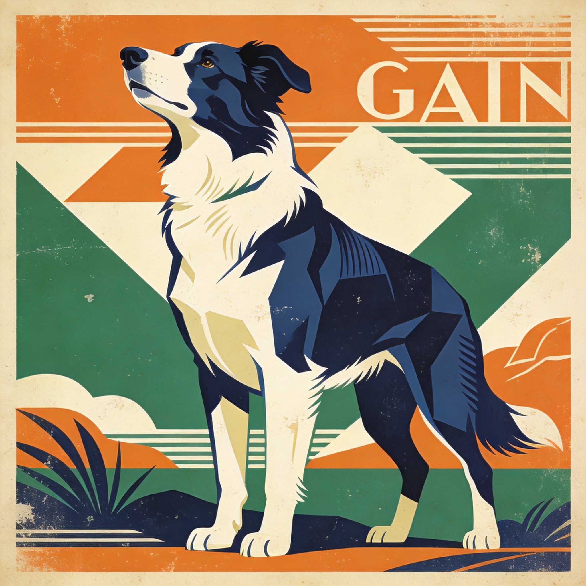 Vintage Poster art style
